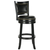 Charlton Home Brockway Swivel Bar Stool Reviews Wayfair
